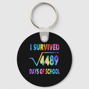 Chaveiro Sobrevivi 67 Dias De Escola Raiz Quadrada 4489 Mat