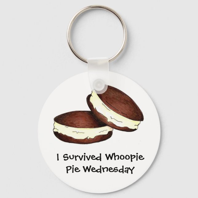 Chaveiro Sobrevivi ao Whoopie Pie Quarta-feira PA Foodie Ho (Frente)