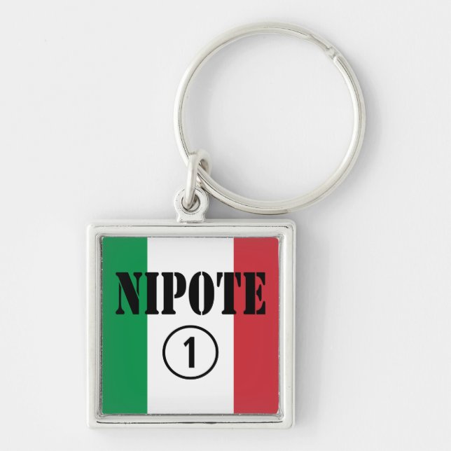 Chaveiro Sobrinha & netos italianos dos sobrinho: Nipote #1 (Frente)