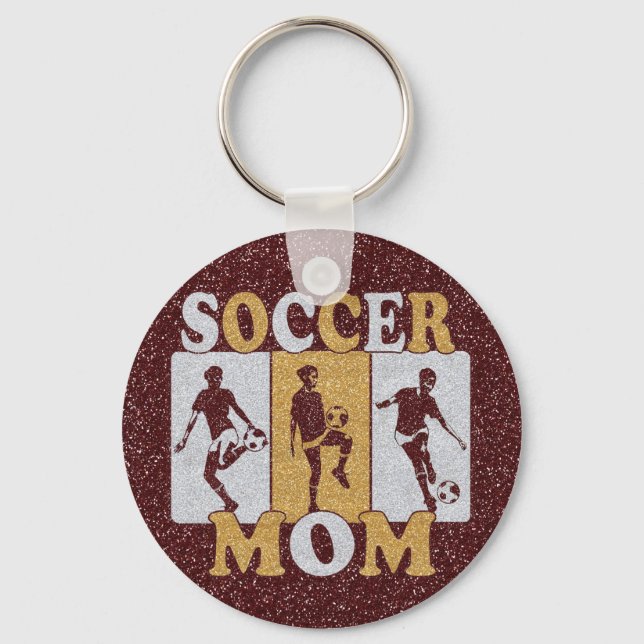 Chaveiro Soccer Mãe Efeito Luminoso (Frente)