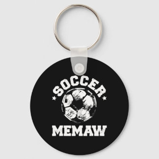 Chaveiro Soccer Memaw Soccer Byll Distressed Funny Soccer M