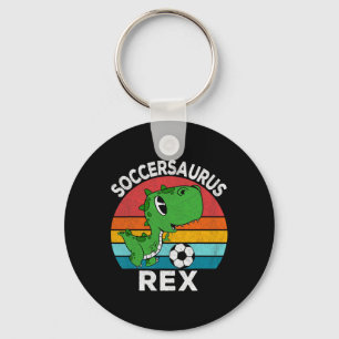 Chaveiro Soccersaurus Rex Dinossauro de Futebol Para Menino