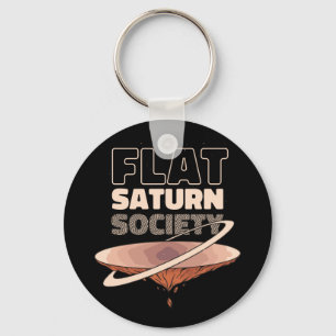 Chaveiro Sociedade de Saturno Plano - Design Científico