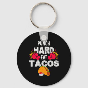 Chaveiro Soco Forte Coma Tacos Boxe Kickboxing Kickboxer T