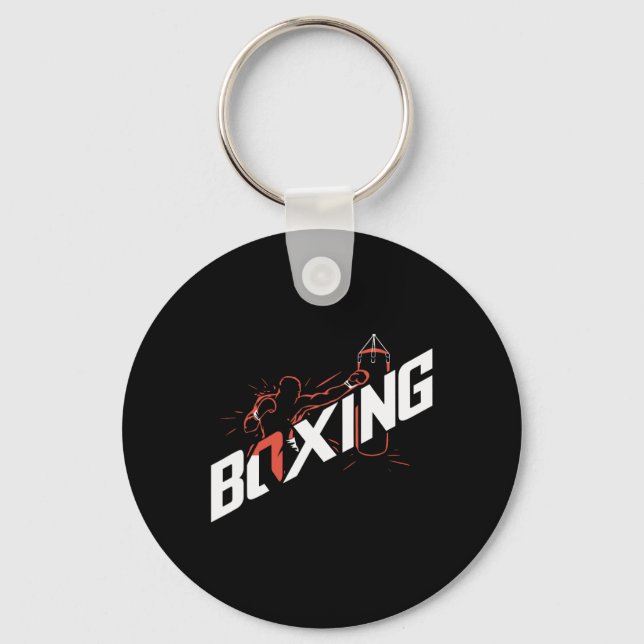 Chaveiro Soco G Boxe Kickboxing Amante do Boxe Boxer  (Frente)