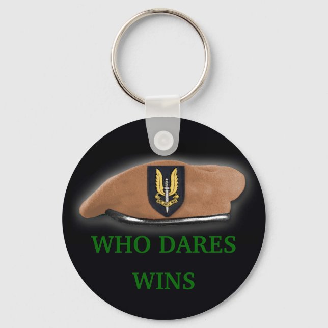 Chaveiro socom especial air service sas flash beret Chaveir (Frente)