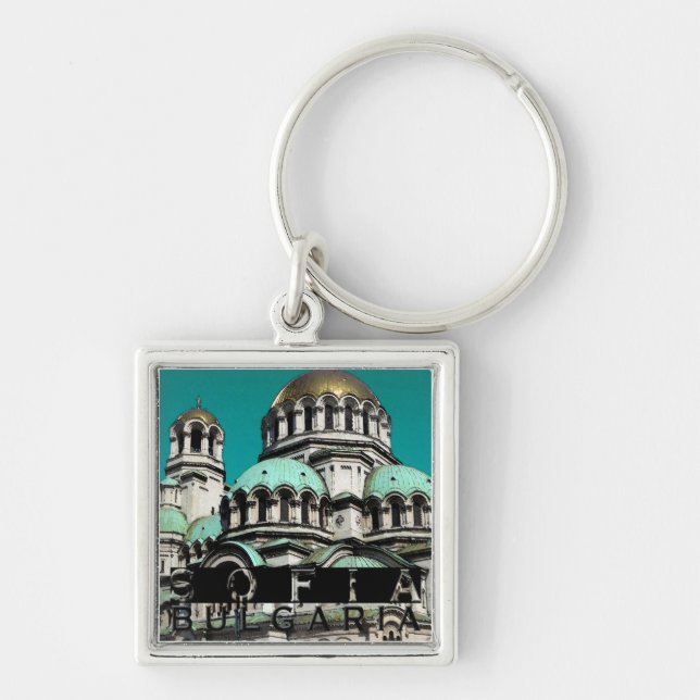 Chaveiro Sofia Bulgária Souvenir (Frente)