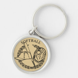 Chaveiro Softball Keychain