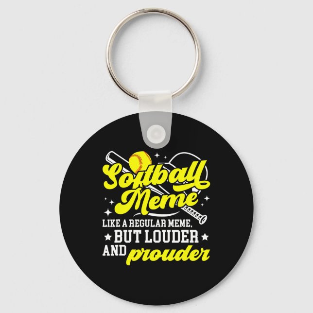 Chaveiro Softball Meme Definition Meme Of A Softball Player (Frente)