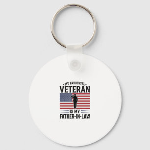 Chaveiro Sogra Veterano Citação Patriótica Vintage Desi