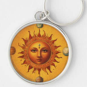 Chaveiro Sol brilhante