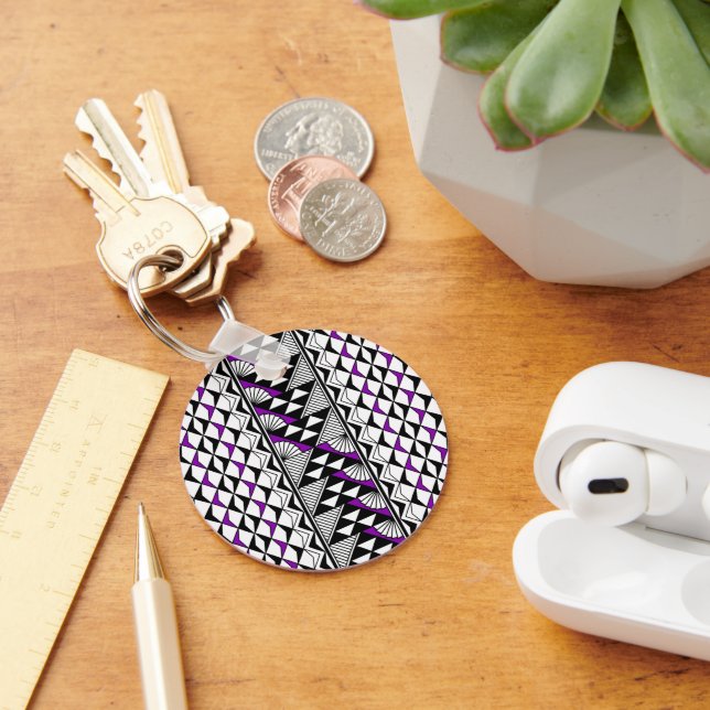 Chaveiro Sol e Chuva - Roxo - (Mesa)