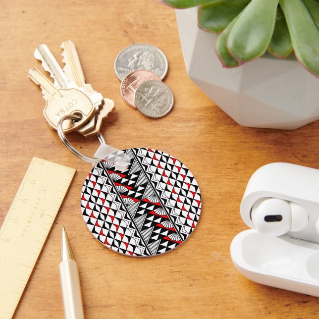 Chaveiro Sol e Chuva - Vermelho - (Mesa)