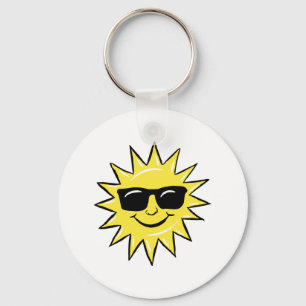 Chaveiro Sol em óculos