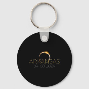 Chaveiro Solar Eclipse 2024 State Arkansas Total Solar Ecli