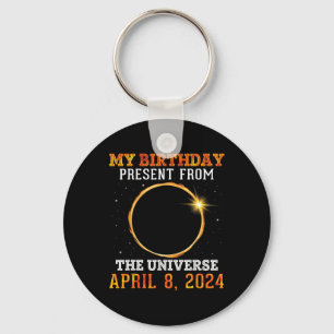 Chaveiro Solar Eclipse Meu Aniversário Presente Dos Univers