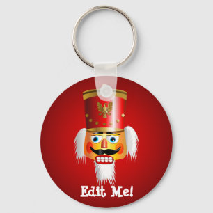 Chaveiro Soldado de brinquedo engraçado do Nutcracker