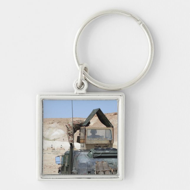 Chaveiro Soldado instrui soldado iraquiano (Frente)