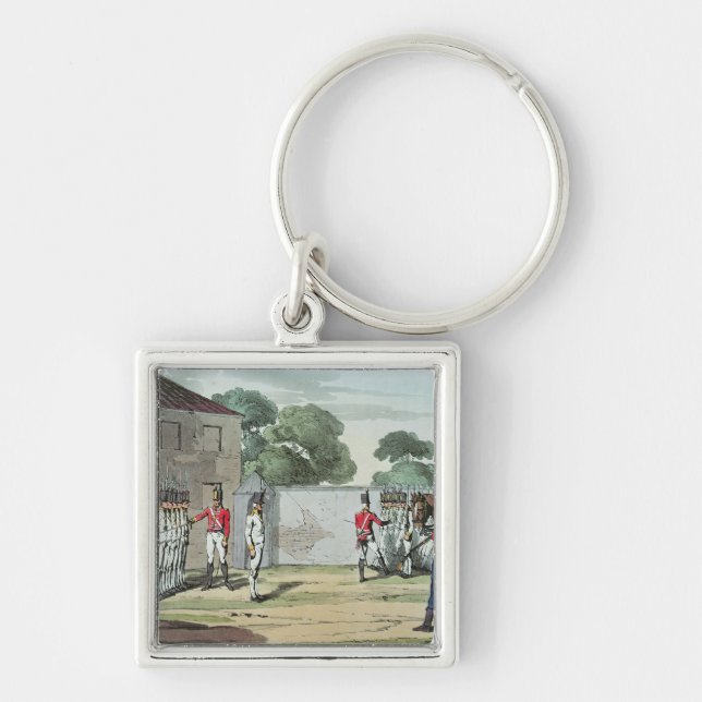 Chaveiro Soldados que furam, 1807 (Frente)