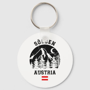 Chaveiro Sölden Áustria Alpes Estância de Esqui Esqui Alpin