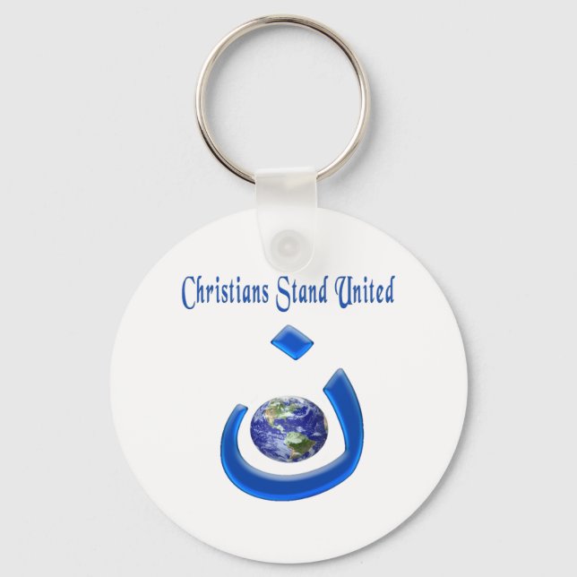 Chaveiro Solidariedade cristã em todo o mundo (Frente)