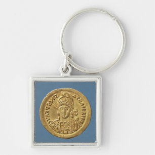 Chaveiro Solidus minted por Theodoric mim