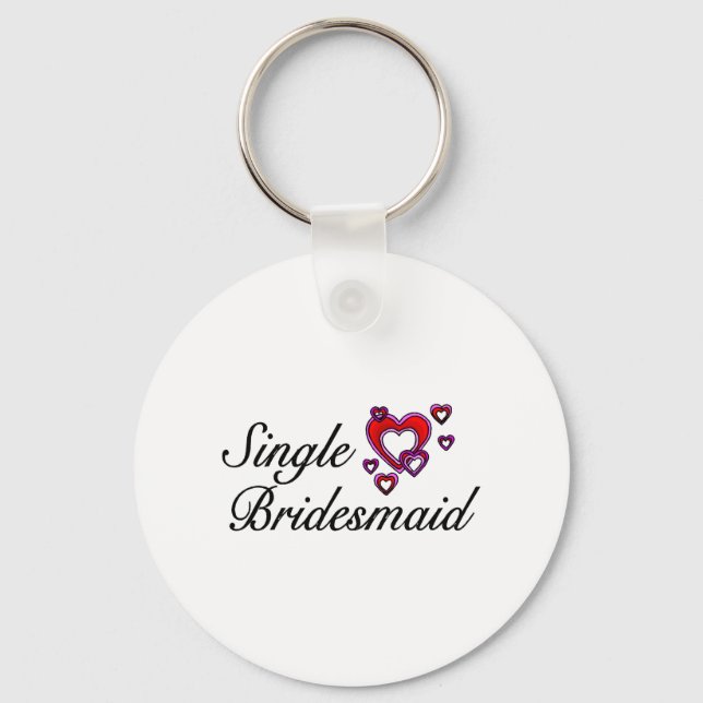Chaveiro Solteiro Bridesmaid (Frente)