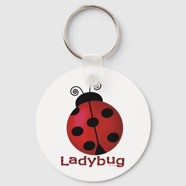 Chaveiro Solteiro Ladybug (Frente)