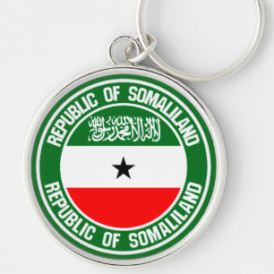 Chaveiro Somaliland Round Emblem