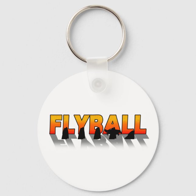 Chaveiro Sombra do Flyball (Frente)