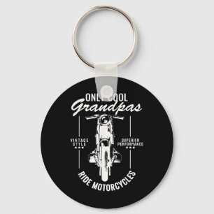 Chaveiro Somente Avôs Legais Andam de Motocicletas Camisa d