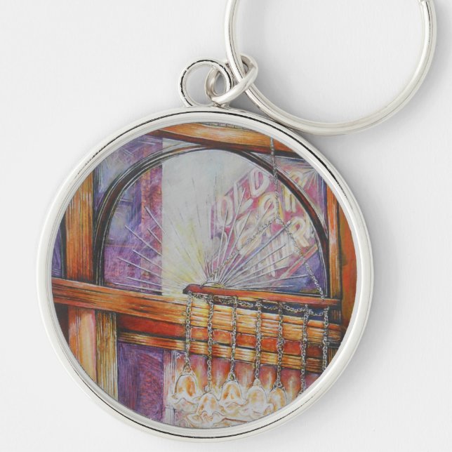 Chaveiro Somos Todas Mães Voando À Volta Da Mesma Luz. (Frente)