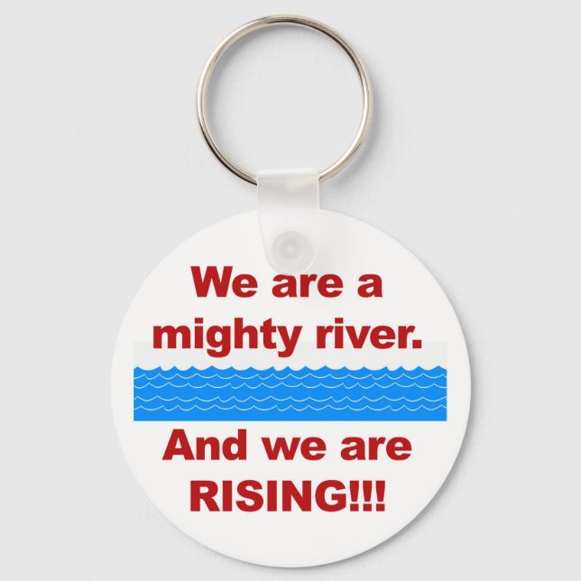 Chaveiro Somos um poderoso rio e somos Ascensões (Frente)