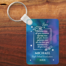 Chaveiro Son High School Graduation Name Year 