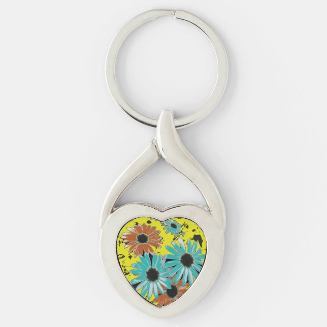 Chaveiro Sonhando com a Daisies Metal Key Chain (Frente)