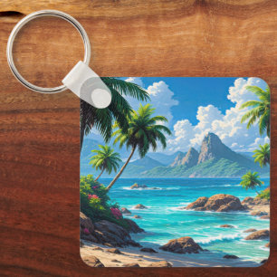 Chaveiro Sonhe, Paraíso Tropical,