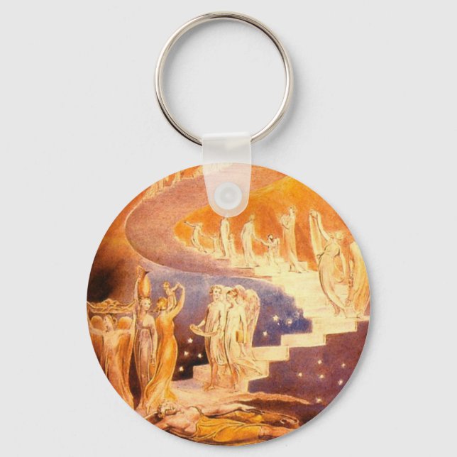 Chaveiro Sonho de Jacob por William Blake (Frente)