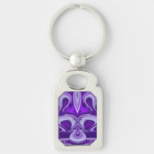 Chaveiro Sonhos de Flor Roxo