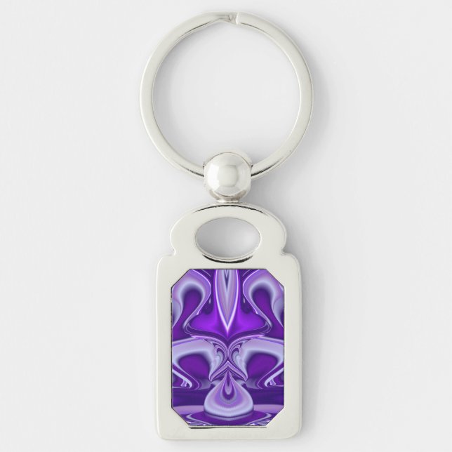 Chaveiro Sonhos de Flor Roxo (Frente)