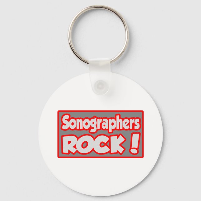 Chaveiro Sonógrafos Rock! (Frente)