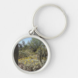 Chaveiro Sonoran Desert Round Keychain