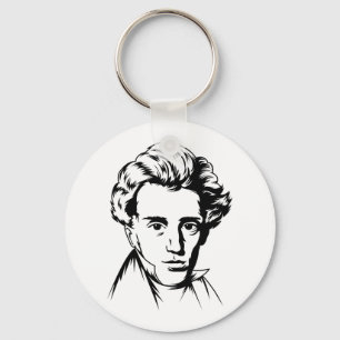 Chaveiro Soren Kierkegaard filosofia existencialista portra