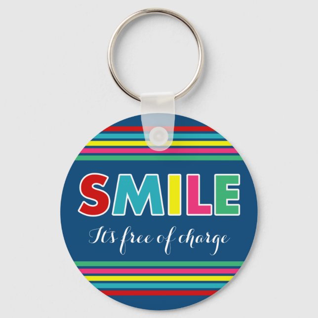 Chaveiro Sorria! (Frente)