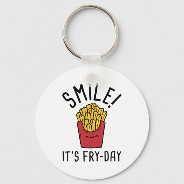 Chaveiro Sorria! É Fry-Day (Frente)