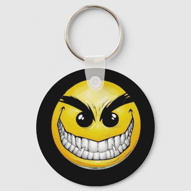 Chaveiro sorriso mau (Frente)