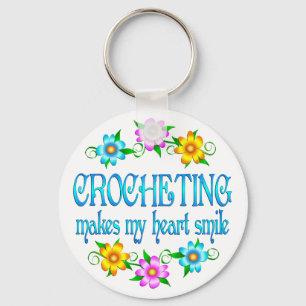 Chaveiro Sorrisos de Crocheting