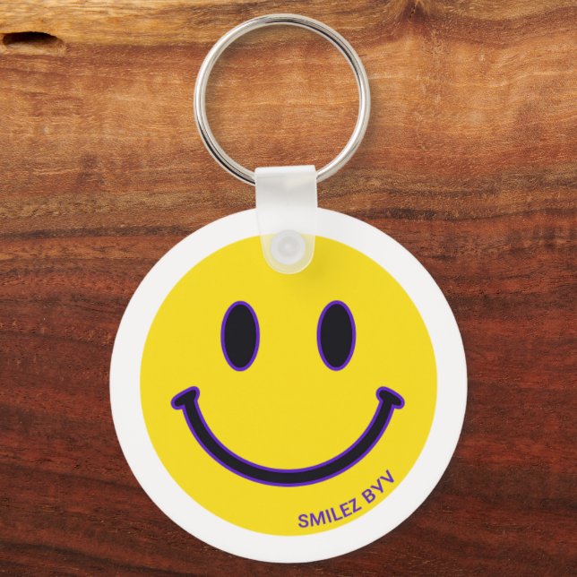 Chaveiro SORRISOZ POR V Pulseira de Encorajamento (Frente)