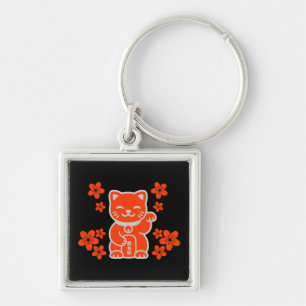 Chaveiro Sortudo japonês Maneki-neko