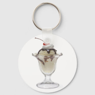 Chaveiro Sorvete de chocolate Sundae