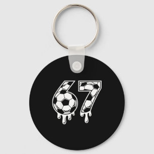 Chaveiro Sorvete de futebol 67 Drip Gen Alpha Seis Sete Mem
